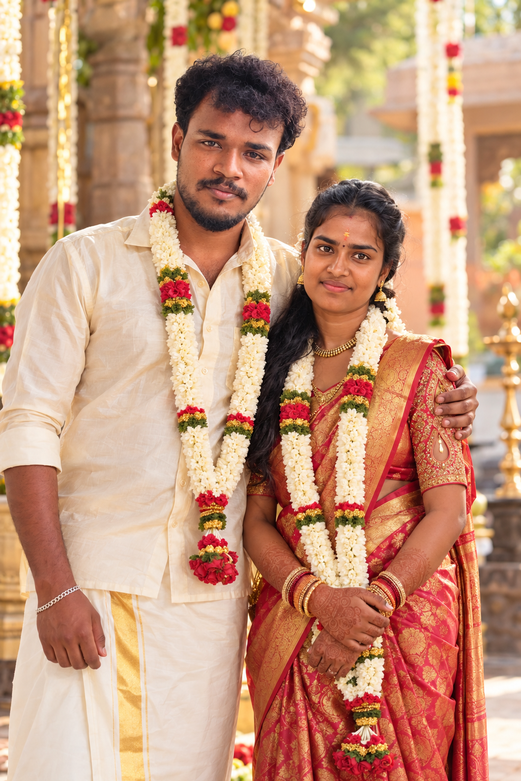 Purushothaman & Kanchana - Wedding Photo 2